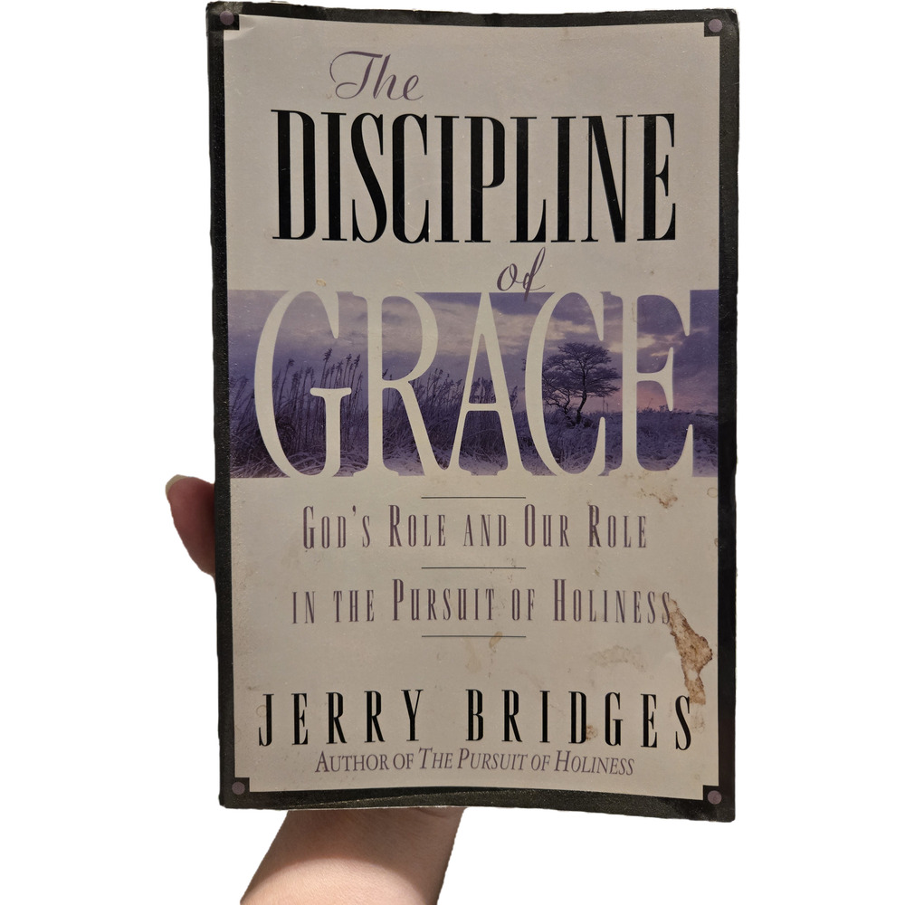 The Discipline of Grace Jerry Bridges NavPress Christian Living Softcover